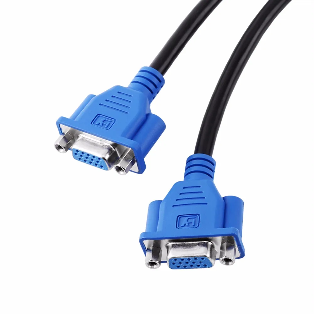 Usb разветвитель диаметром 5 9 мм (папа) на 2 VGA (мама)|2 vga|vga malevga male to |