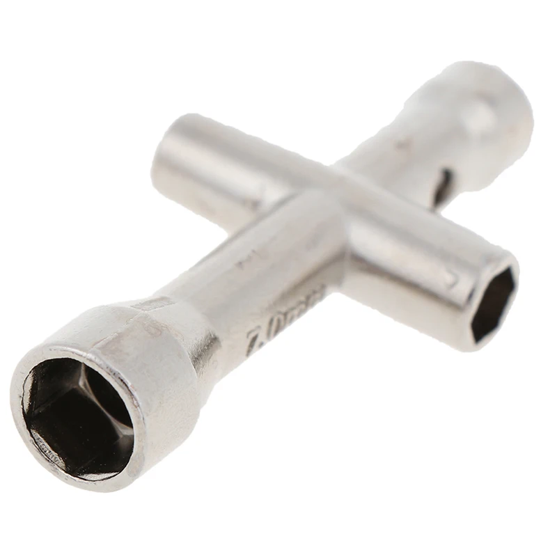

M2 M2.5 M3 M4 Screw Nut Hexagonal Cross Wrench Sleeve Maintenance Accessories Car Cross Sleeve Wrench
