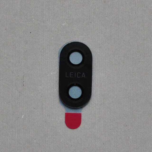 BINYEAE новый черный стеклянный объектив для задней камеры с клеем стикер в рамке