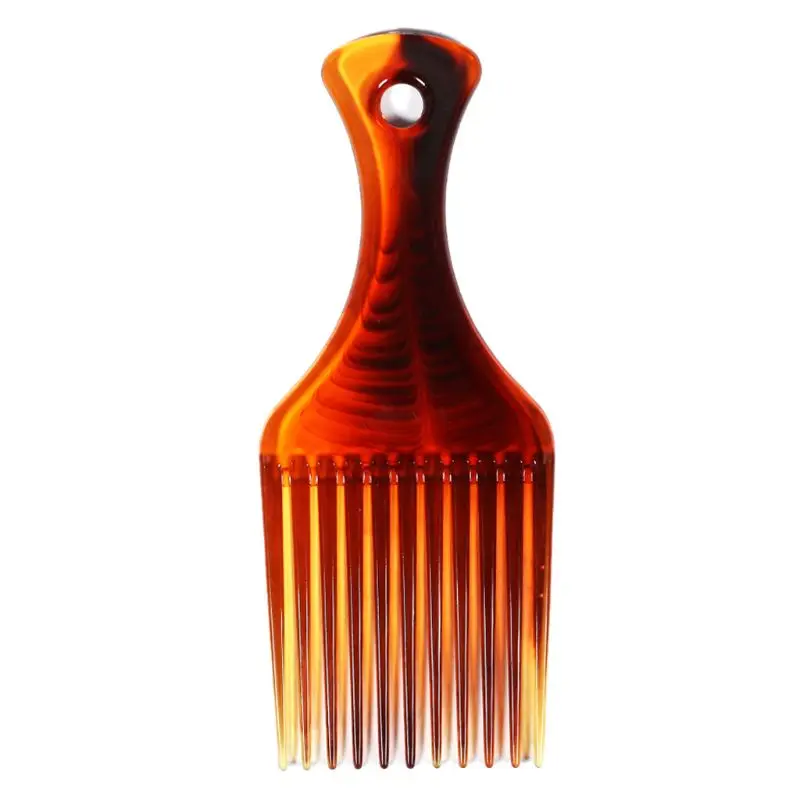 Мужская расческа для волос большого размера завитки масляная голова