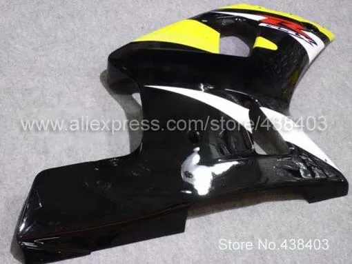 GSX R600 2001 2002 2003 R750 yellow black Body Kit Fairing for Suzuki GSXR R 600 750 01 02 03 K1 | Автомобили и мотоциклы