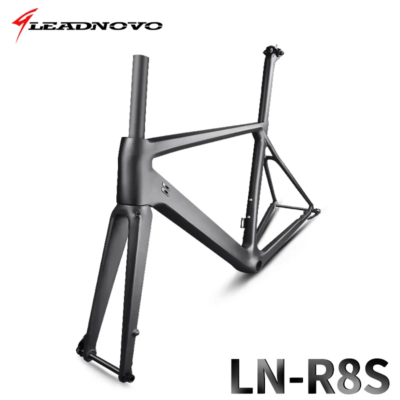 Новые дисковые тормоза углеродный шоссейный велосипед рама T800 QR или через ось