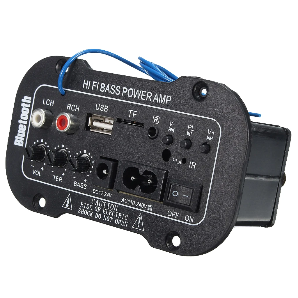 5 дюймовый 220V Bluetooth усилитель бас мощный громкой связи USB TF AUX| |
