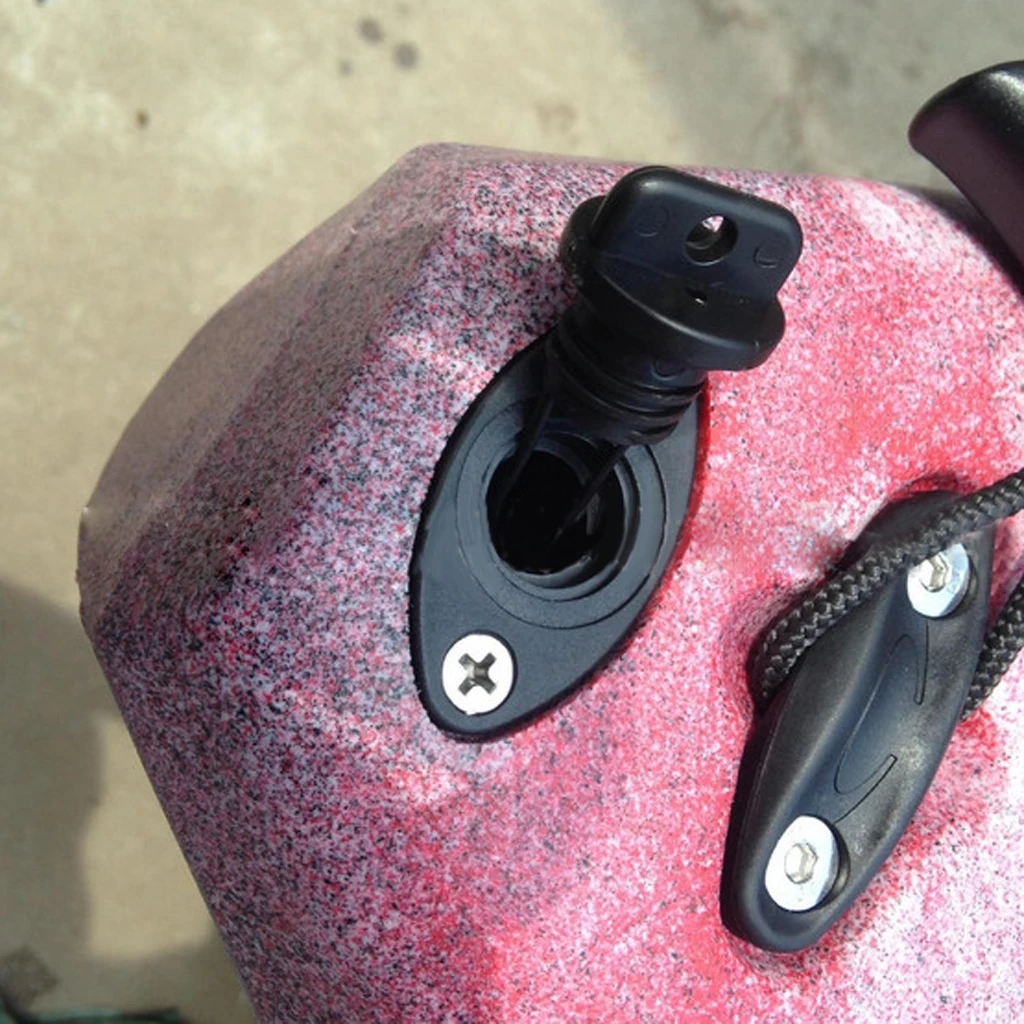 2 пары универсальных дренажных вилок с винтами для Каяка лодки банджи Аксессуары