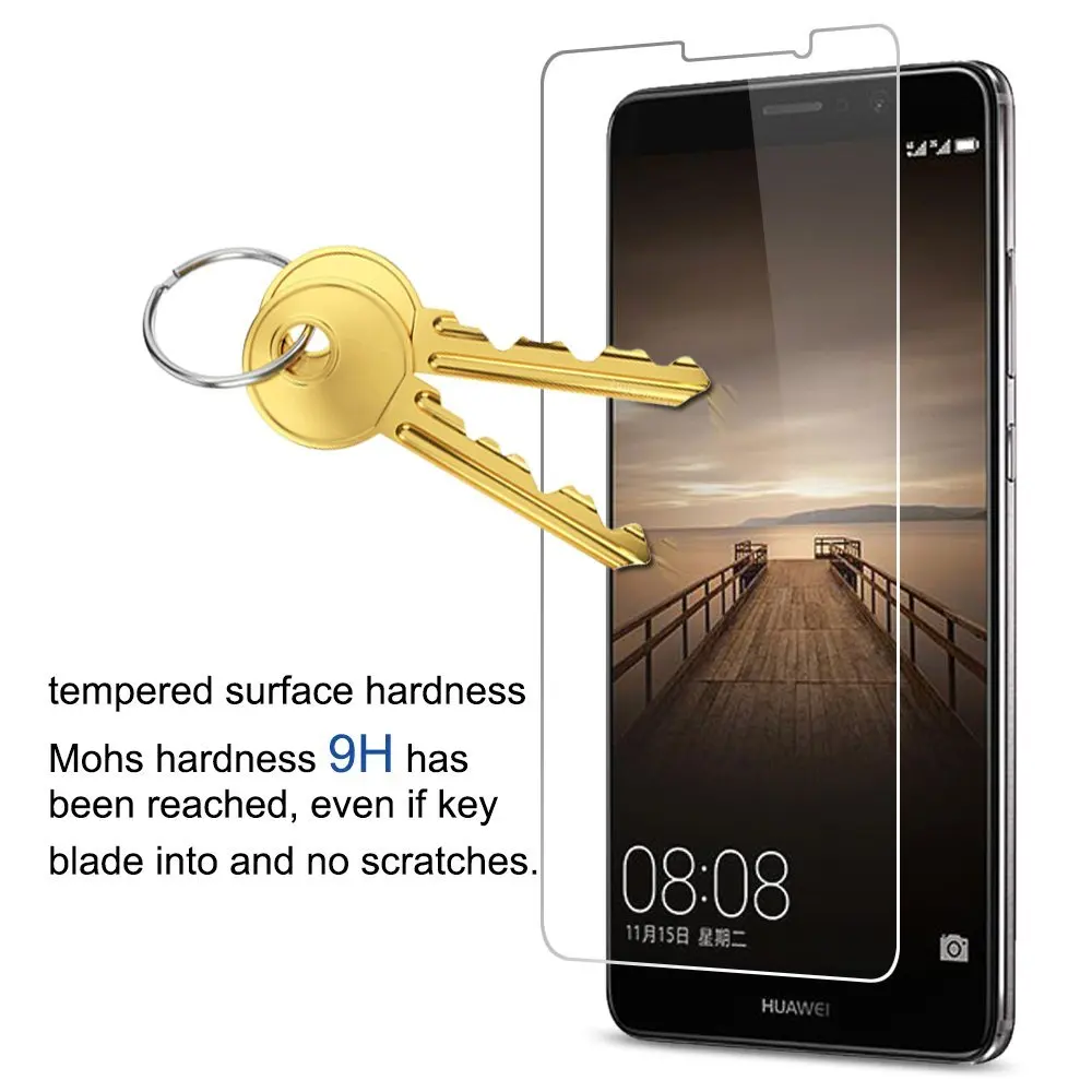 Закаленное стекло для huawei GT3 GR5 P8/P9/Lite Y3/Y5/Y6 ii компактная Защитная пленка для экрана закаленная пленка для Honor 7 Lite 5C 5X 4C Pro