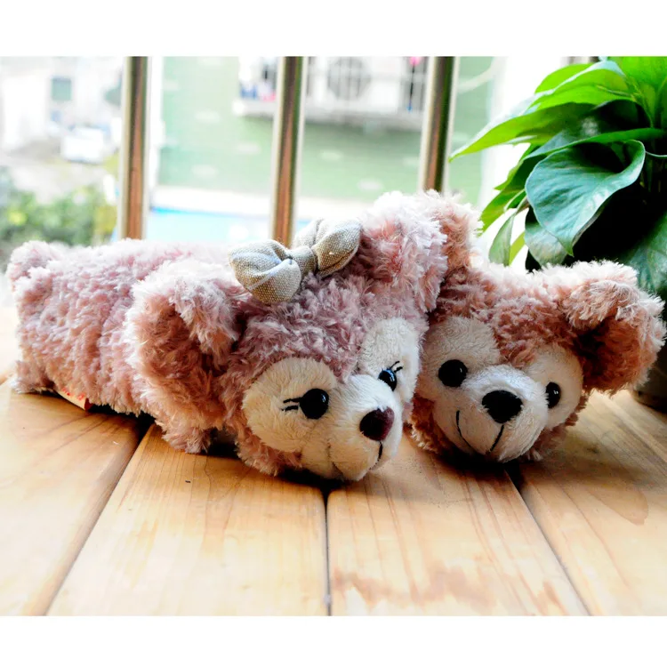 Kawaii Japan Anime Duffy Bear Shelliemay Rose Pencil Bag Plush Soft Stuffed Toys Wallet Satchel Christmas gift for children | Игрушки и