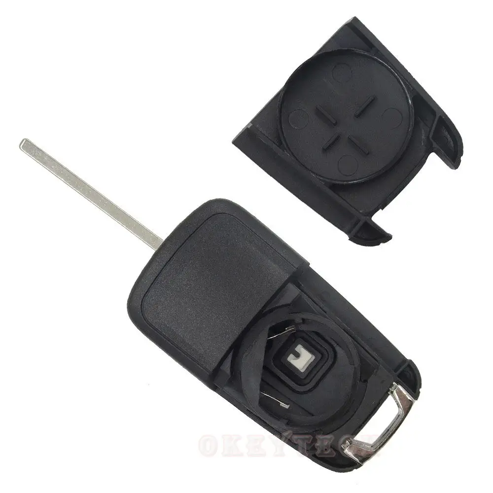 Чехол для автомобильных ключей Okeytech 2/3/4/5 кнопок с откидной крышкой Chevrolet Cruze Epica Lova