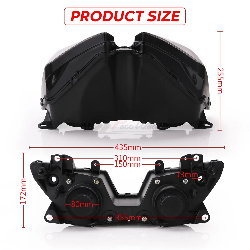 Фары для мотоциклов фары головного света в сборе Kawasaki NINJA 300 2013 2014 2015 VERSYS 650 1000 2016| |