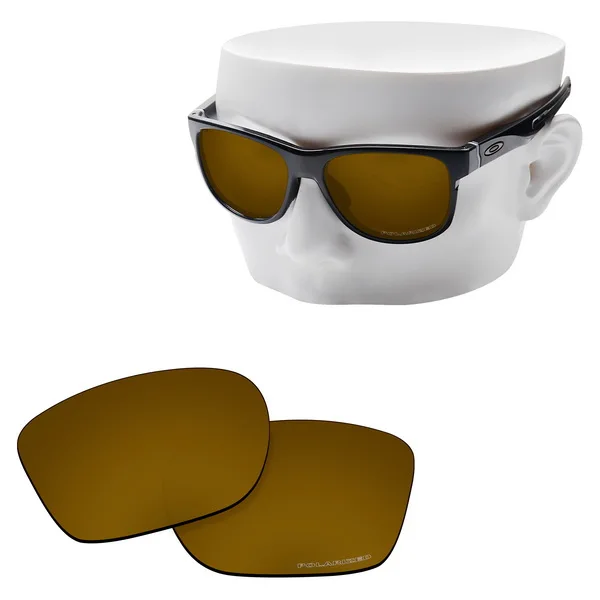 OOWLIT Анти-Царапины Сменные линзы для-солнцезащитные очки Oakley Crossrange травления поляризованных солнцезащитных очков - Цвет линз: Peace Gold