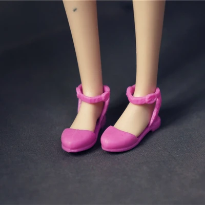 one pair shoes N Новые разноцветные аксессуары, модная оригинальная обувь для куклы Барби 1/6 - Цвет: one pair shoes N