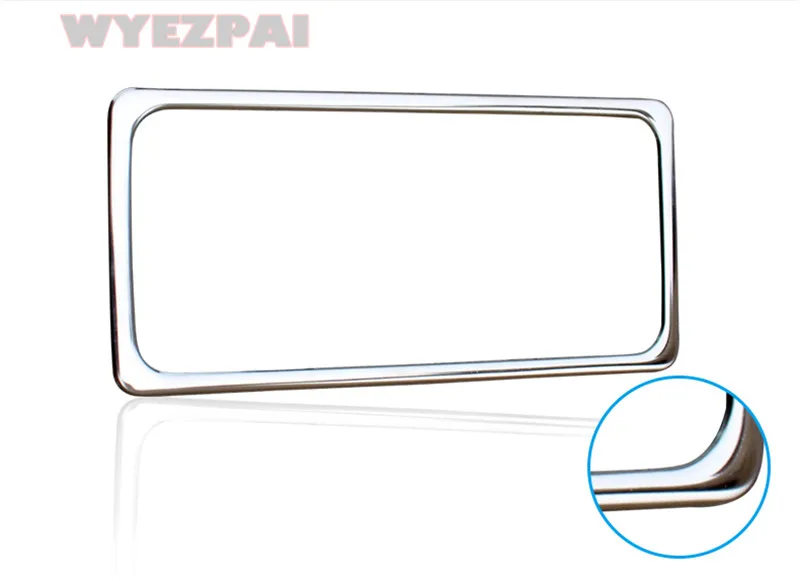 Нержавеющая сталь автомобильная рамка держателя стакана воды накладка наклейка для Skoda Octavia MK3 A7 2015|stickers