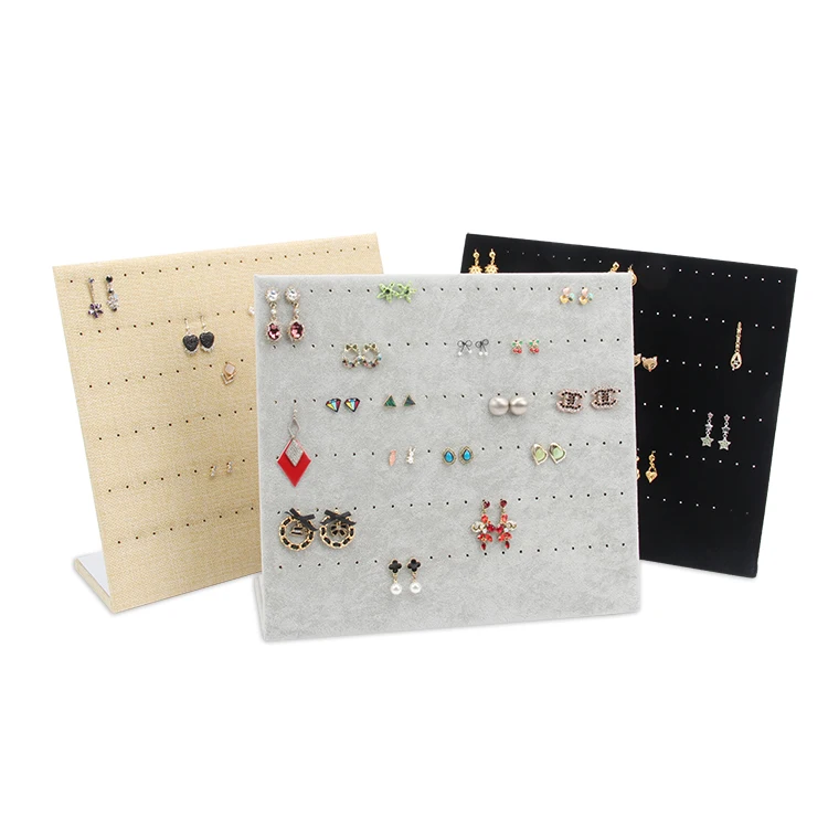 TONVIC оптовая продажа L форма серьги стенд держатель ювелирных изделий стойка с 120