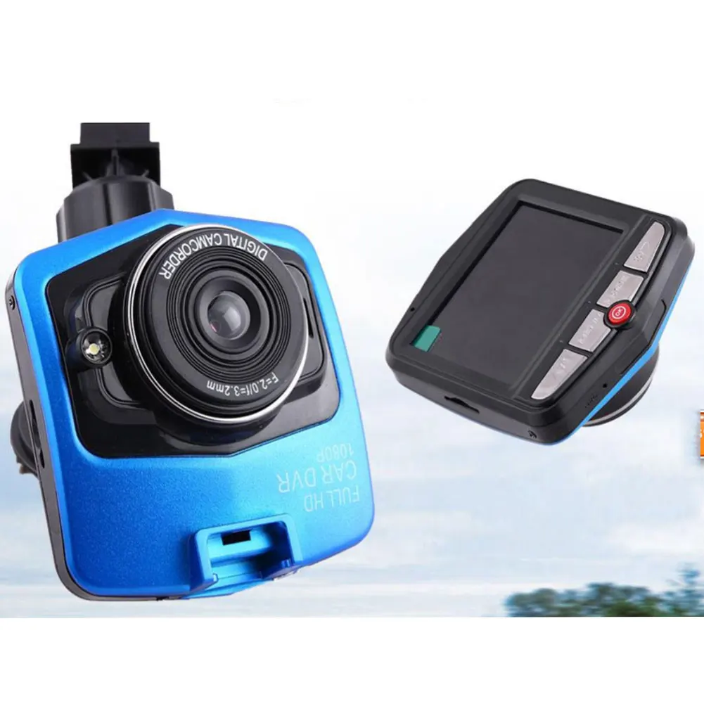 Blue BYNCG A1 Мини Автомобильный видеорегистратор Камера Dashcam Full HD 1080P видео регистратор g-сенсор ночное видение видеорегистратор - Название цвета: Blue