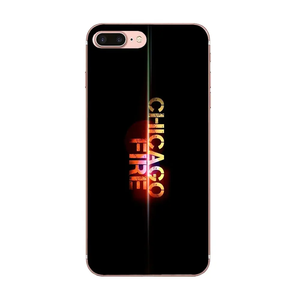 Для Apple iPhone 4 4S 5 5C 5S SE 6 6S 7 8 Plus X XS Max XR Мягкий ТПУ протектор Chicago Fire | Мобильные
