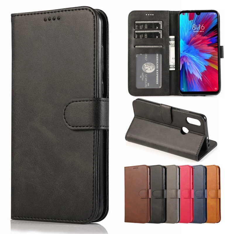Чехол для телефона s для Xiaomi Redmi Note 7, чехол, кожаный чехол-кошелек для Xiaomi Redmi 7, чехол-книжка для Redmi Note 7, чехол