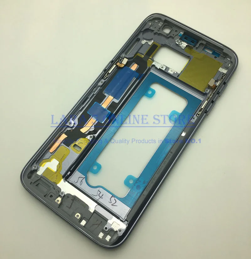 Средняя рамка для Samsung Galaxy S7 G930 Edge G935 средняя Рамка Металлическая Корпус с боковым