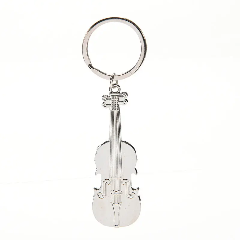1 шт. брелок для ключей в виде скрипки 7 х2 5 см | Украшения и аксессуары - Фото №1