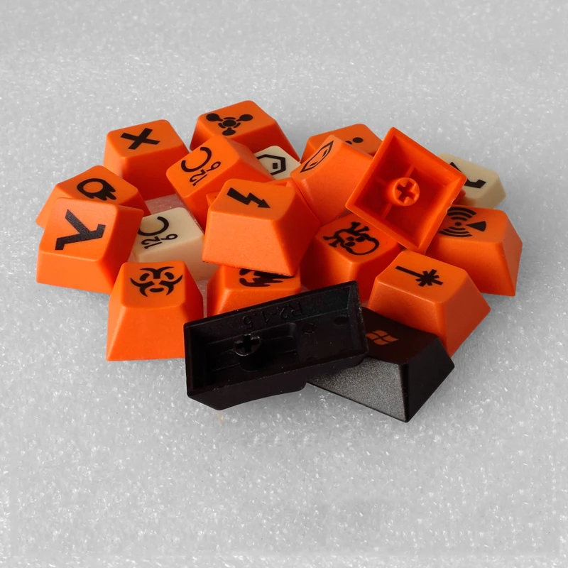 125 клавиш Углеродные Sub оригинальные Высота PBT Keycaps для вишни 3000 3494 Filco