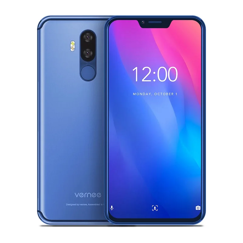 Vernee M8 Pro 6 2 ''notch Экран смартфон ГБ 64 Android 8 1 Octa core телефон 4100 мАч двойная камера AI