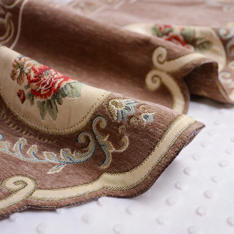 

QGVLish 35cm Wide Europe Short Curtain Fabrics Lace Trim Ribbon DIY Valance Stage Bedroom Living Room Decor Curtain Accessories