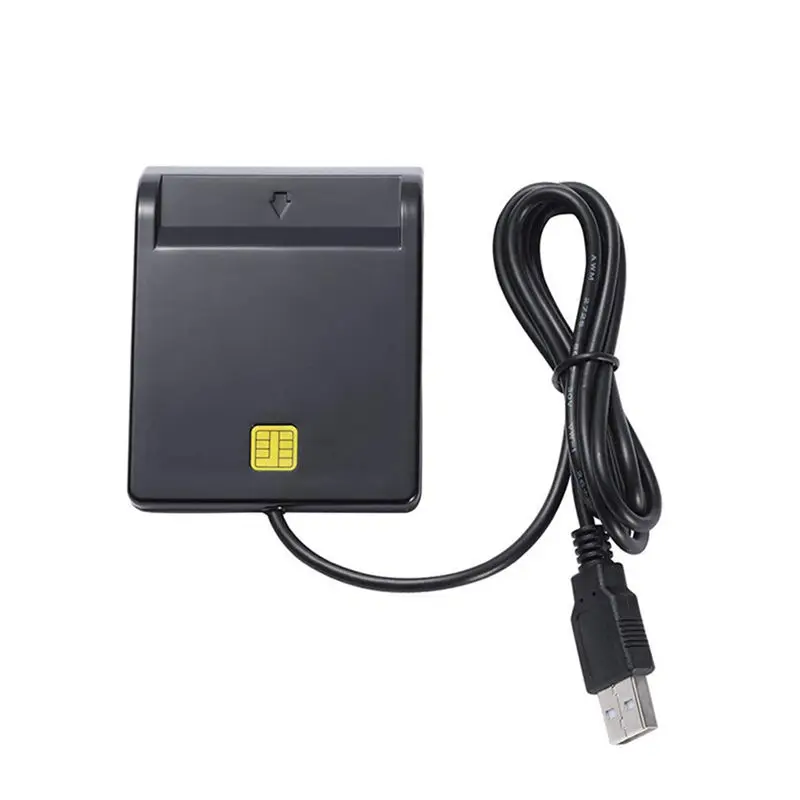 Умный Usb кардридер универсальный портативный общего доступа Emv с Cd драйвером для