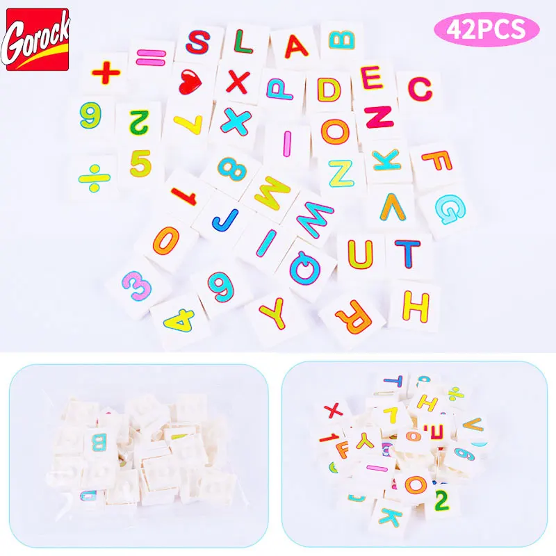 42 шт. Детский конструктор с буквами|brick toys|block toysbuilding blocks toy |