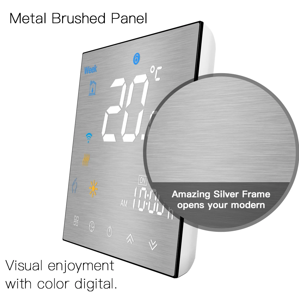 Умный контроллер температуры регулятор нагрева воды теплого пола работы