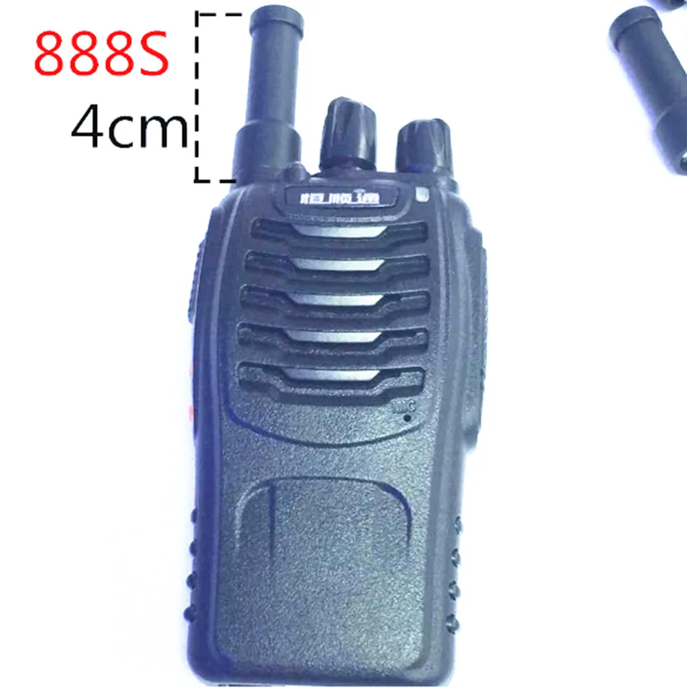 OPPXUN 10 шт. Мини SMA Женская Двухдиапазонная мягкая антенна для Kenwood Walkie Talkie Radio BAOFENG UV