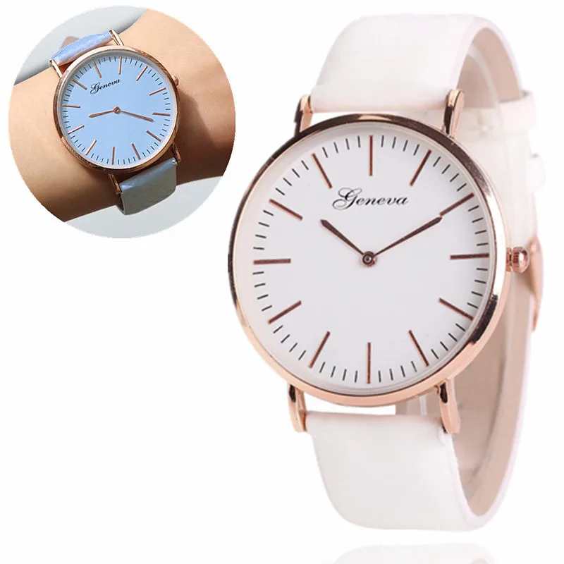

New Style Temperature Change Color Women Watch Sun UV Color Change Unisex Quartz Wristwatches Relogio Feminino Montre Femme