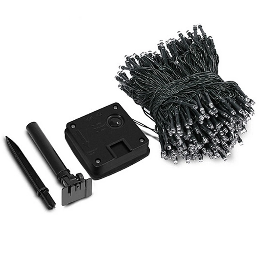 200 LED 22 М Солнечные Лампы Фея Строка Огни Солнечной Энергии наружное Освещение 2