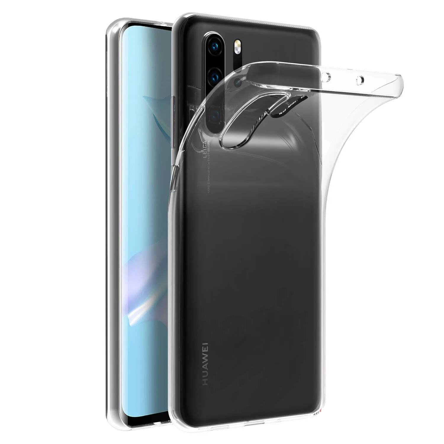 Ультратонкий прозрачный силиконовый мягкий ТПУ защитный чехол для Huawei P30 P20 P10 P9 P8