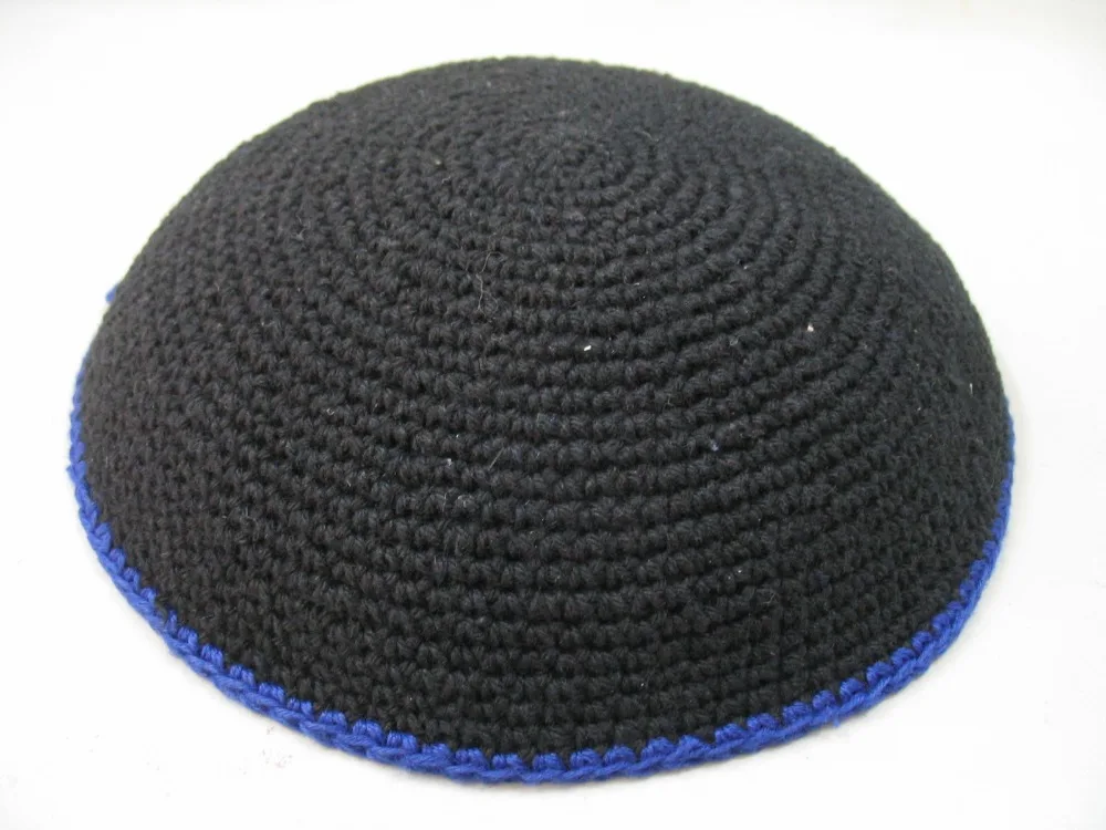 Ручная работа вязаная шапочка черепа YARMULKE KIPPAH индивидуальный заказ под запросом