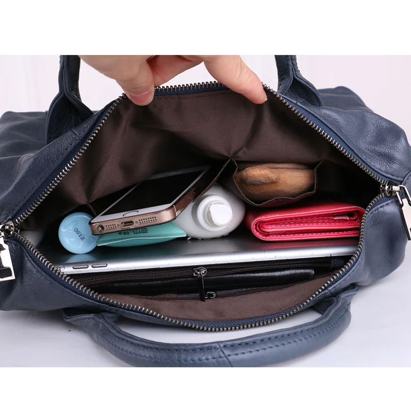 Женская сумка из натуральной воловьей кожи большие сумки на плечо модные женские