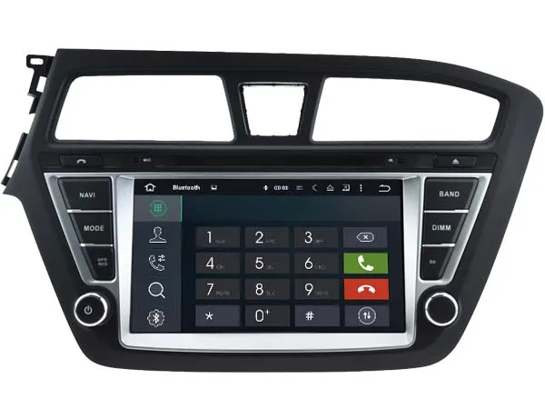 Android 9 0 автомобильный аудио dvd-плеер для HYUNDAI I20 2015 (слева) gps Автомобильный