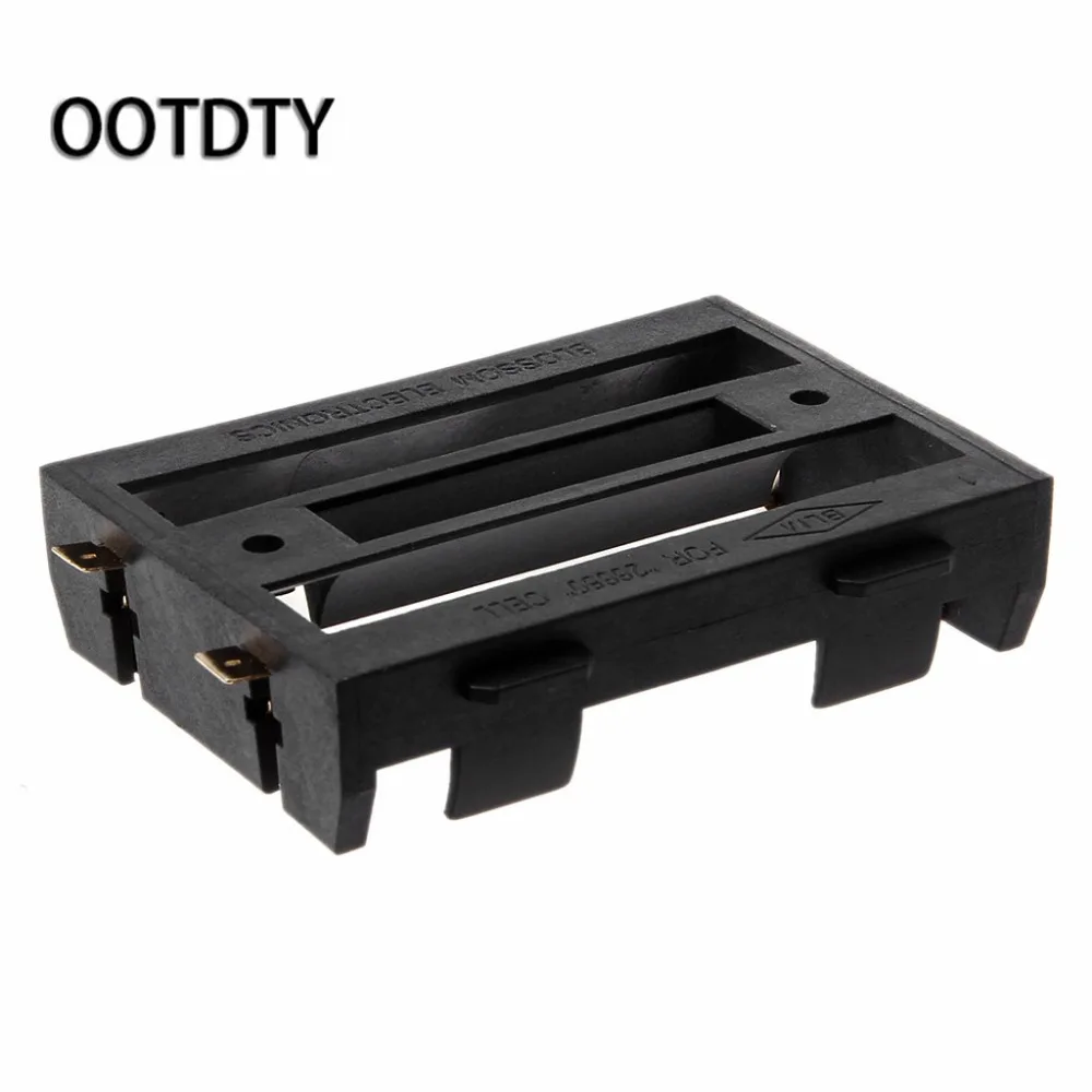 2X26650 батарея держатель SMD для 26650 черный с бронзовые значки позолоченные 2x26650 3 7 V