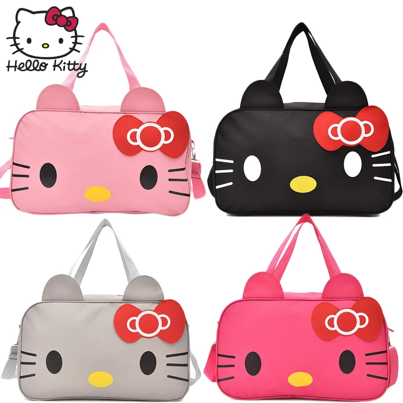 Сумка с героями мультфильмов Hello Kitty Модный женский рюкзак для девочек ручная