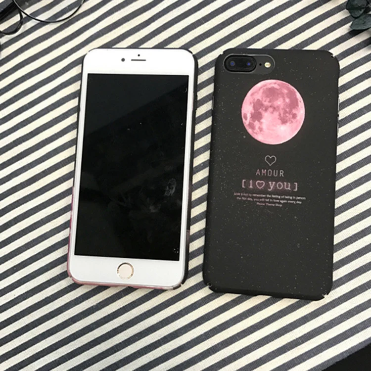 Оригинальный розовый чехол Kerzzil для iPhone 7 6 6S Plus Матовый Жесткий из поликарбоната с