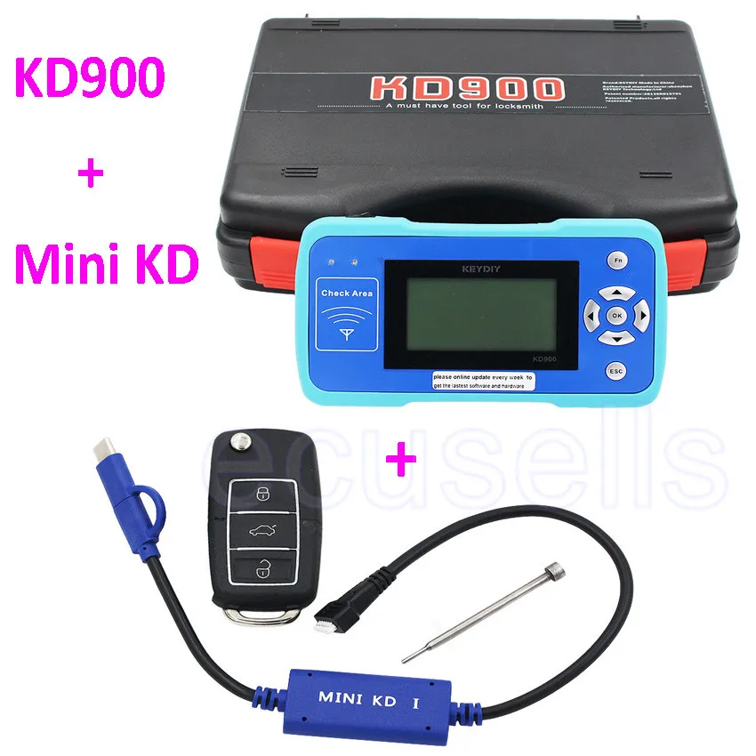 MINIKD with KD900 KD900 пульт дистанционного управления лучший инструмент для дистанционного управления мир мини KD ключ генератор пульты склад в телефон Поддержка Android - Цвет: MINIKD with KD900