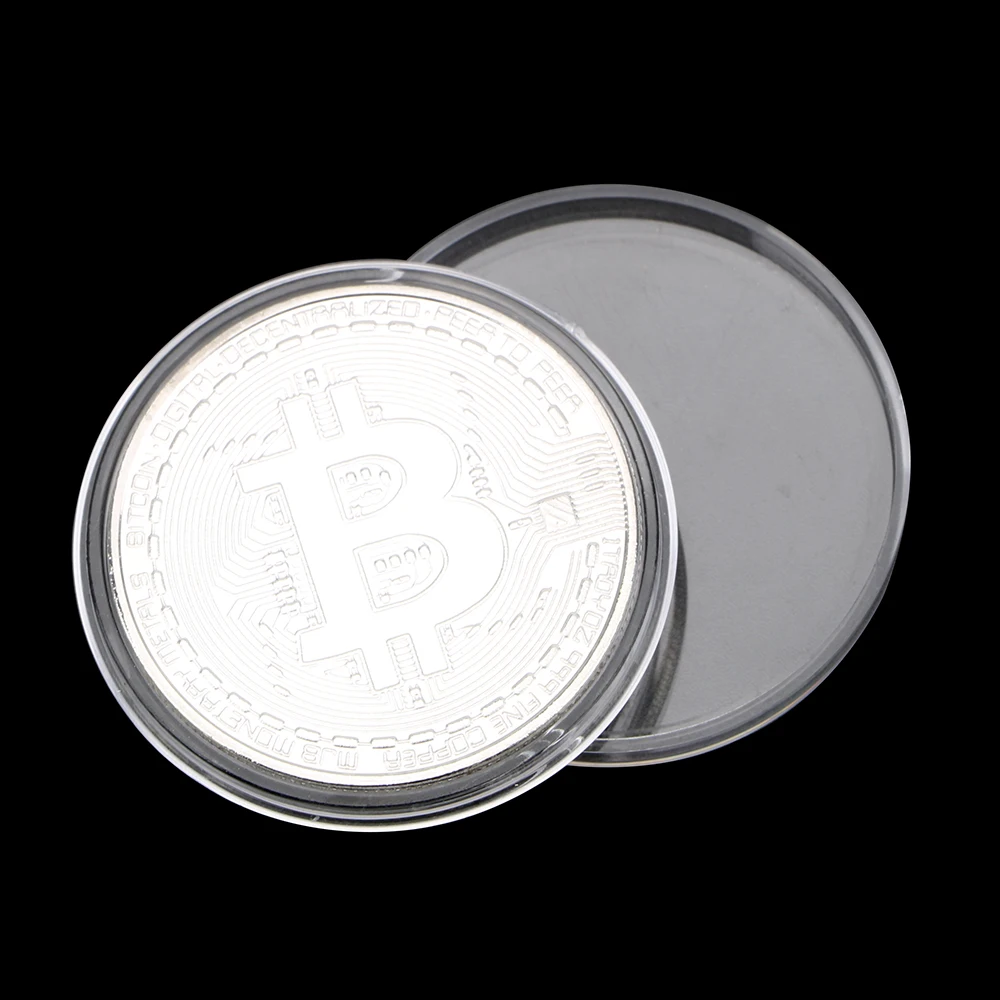 NICEYARD позолоченная монета Биткоин Античная имитация BTC Металл физическая Коллекционная искусство золотые памятные монеты