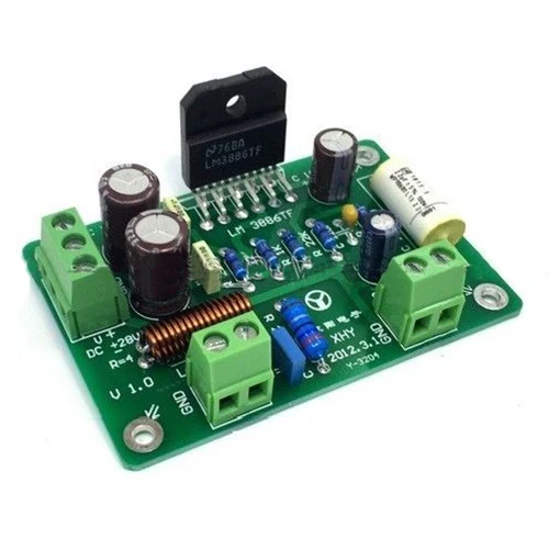 

HiFi LM3886TF Mono 68W Audio Power Amplifier Board AMP 50W 38W Assembled