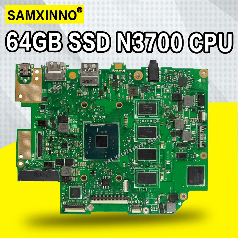 

E403SA MAIN_BD._4G/N3700U EMMC 64G Mainboard On board N3700 CPU 4G Memory 64G SSD For Asus E403SA Laptop motherboard 100% tested