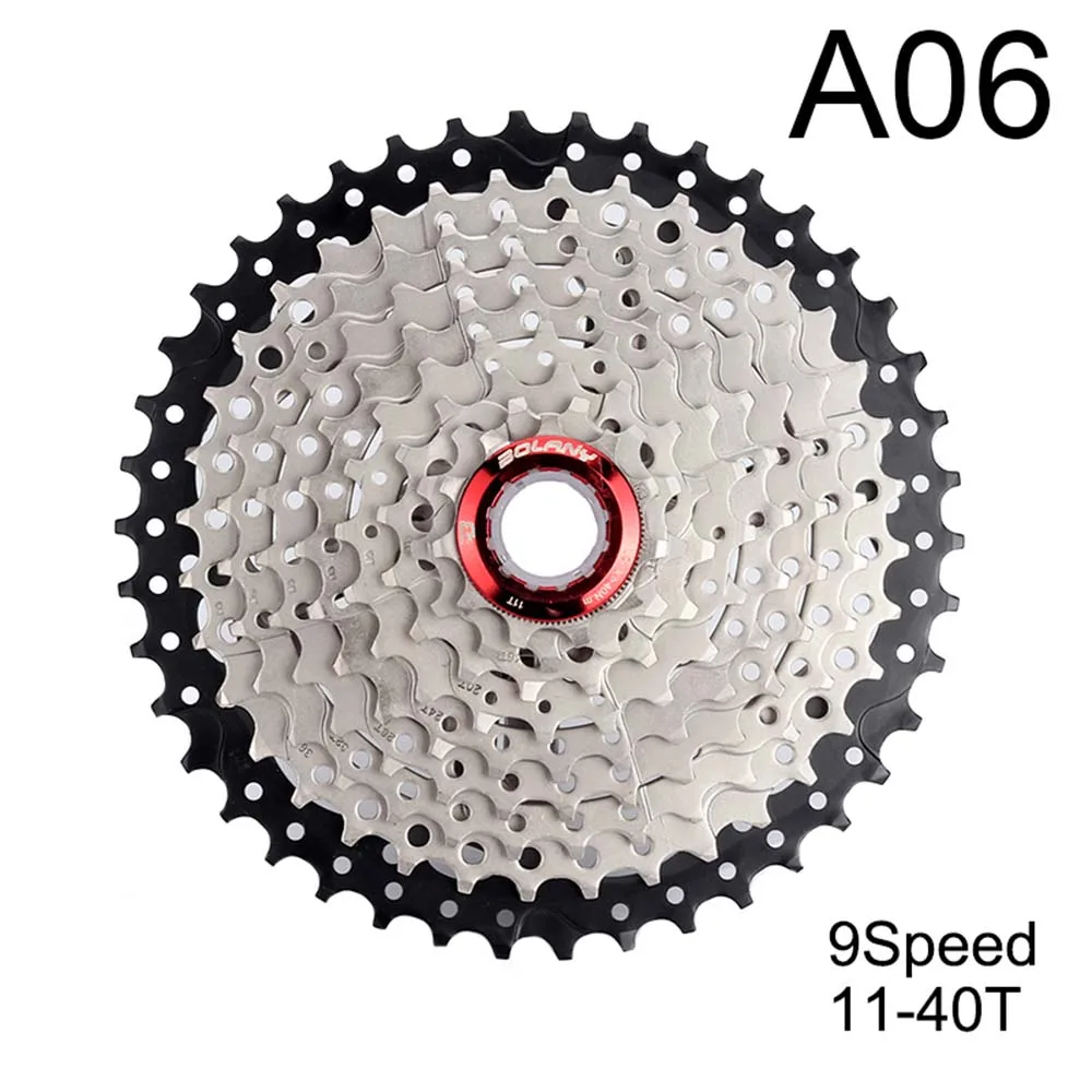 BOLANY MTB кассета 8 S/9 S/10 S/11 S/12 S 11-25 28 32 40 42 46 50 52T звездочки свободного хода широкий коэффициент горный велосипед аксессуары