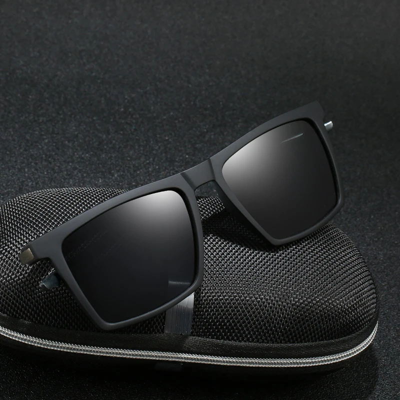 Мужские поляризационные солнцезащитные очки Gafas De sol недорогие для вождения в