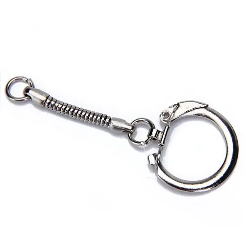 10 шт цепочка под змеиную кожу брелоки серебристого цвета самодельные ювелирные