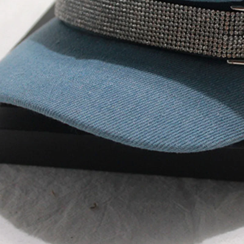 Женская шляпа летняя женская с блестками женские шапки модная восьмиугольная