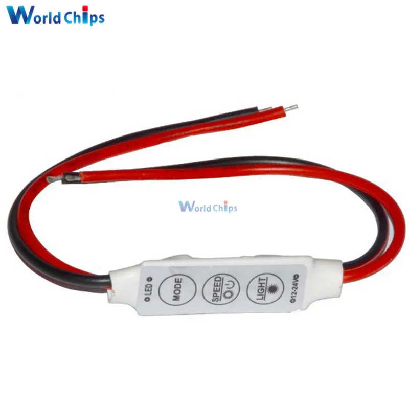 

Мини-контроллер диммера diymore для одноцветных LED лент