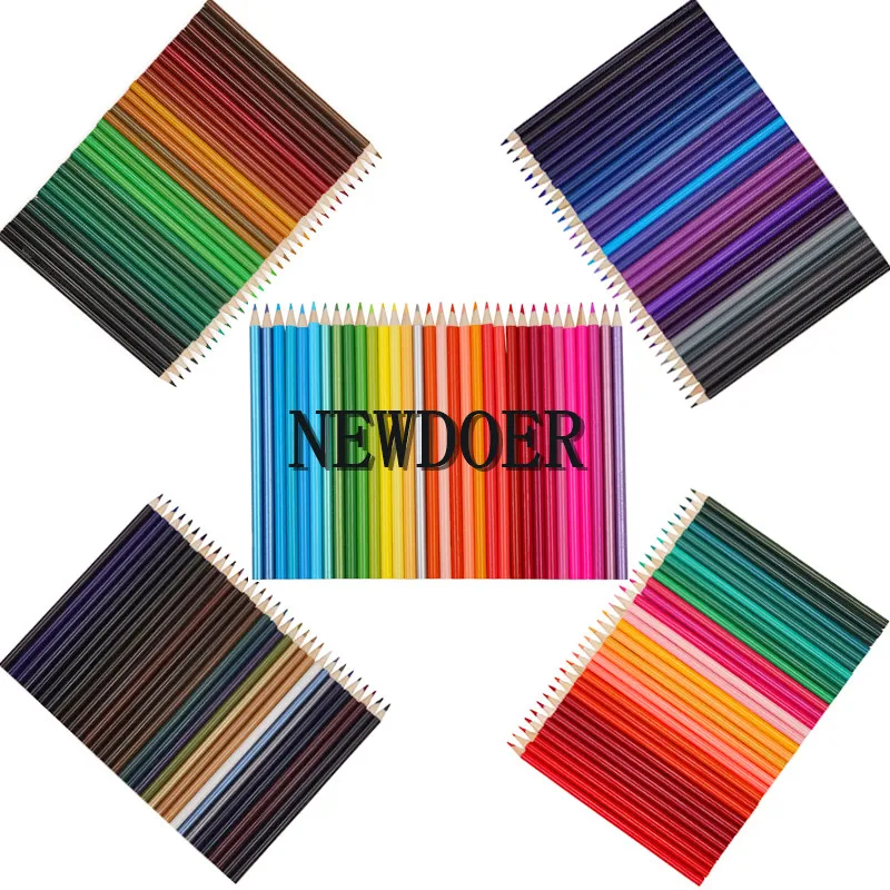 NEWDOER 160 разные цветные карандаши Lapis De Cor профессиональный художественный карандаш для рисования эскиз художественный канцелярский карандаш