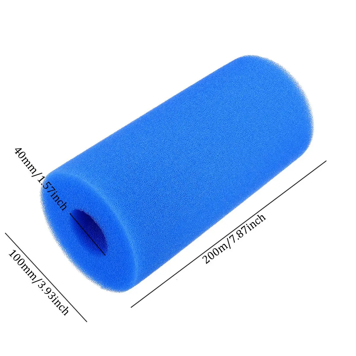 Многоразовый моющийся Губчатый Фильтр для бассейна 3 размера картридж пены