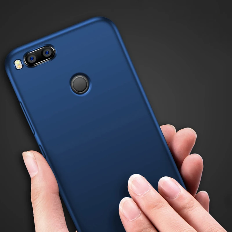 Простой телефон чехол для Xiaomi 5x высокое качество силиконовые Защитная крышка