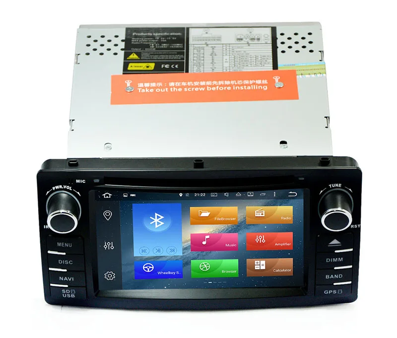 Qcta core Android 9 0 автомобильный DVD GPS плеер для Toyota Corolla E120 BYD F3 мультимедиа WIFI 4 Гб + 64 DVR USB